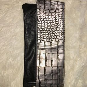 Metallic Steve Madden Clutch